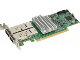 Network card Supermicro AOC-S40G-I2Q (2x QSFP+, 40GbE)